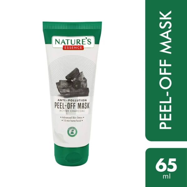 Nature's Essence Anti Pollution Active Charcoal Peel-Off Mask (65ml) - Nature's Essence