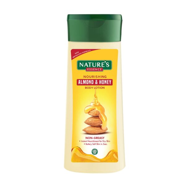 Nature's Essence Nourishing Body Lotion With Almond & Honey (200ml) - Nature's Essence