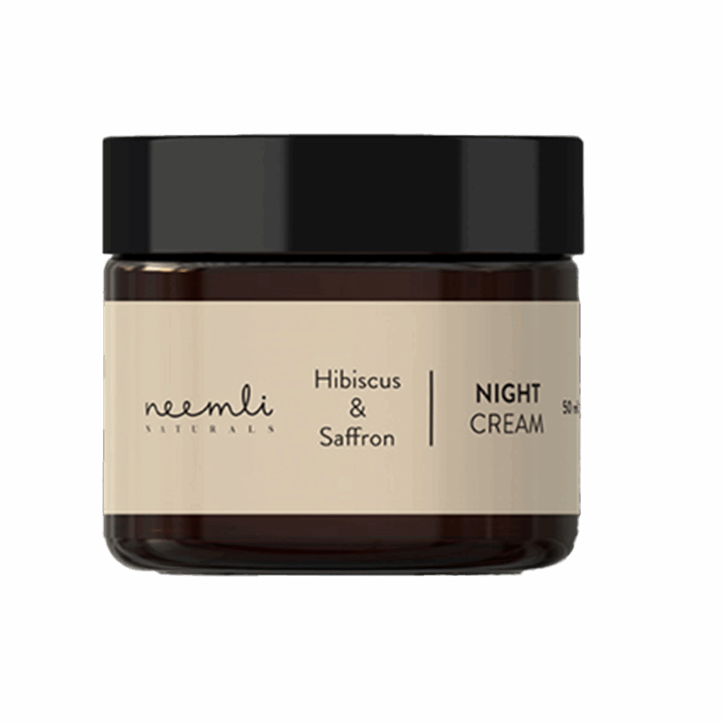 Neemli Naturals Hibiscus & Saffron Night Cream (50ml) - Neemli Naturals