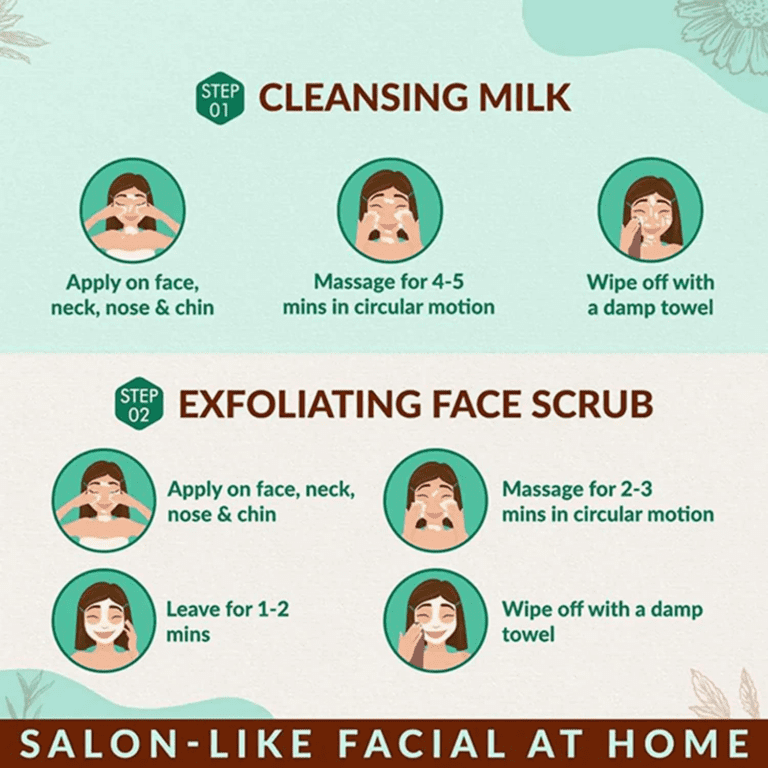 NEUD 6-Step DIY Makeover Facial Kit for Salon-Like Glow at Home (60g) - NEUD