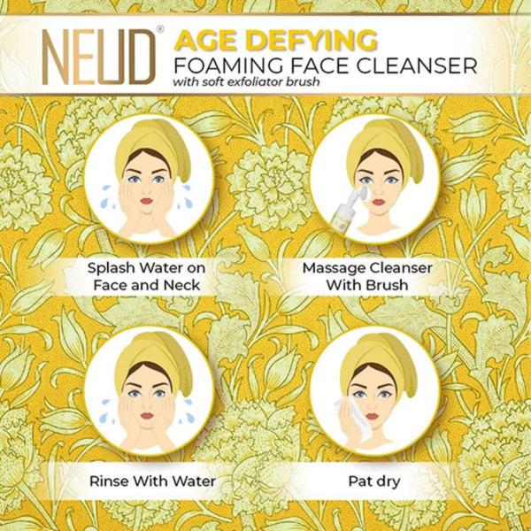 NEUD Age Defying Foaming Face Cleanser (150ml) - NEUD