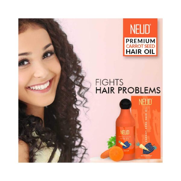 NEUD Carrot Seed Premium Hair Oil (300ml) - NEUD