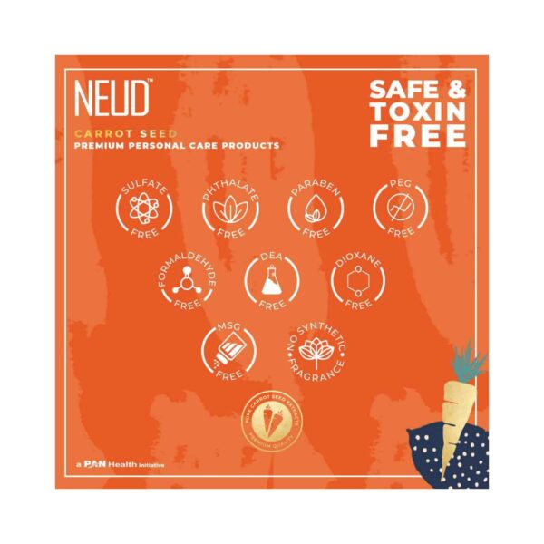 NEUD Carrot Seed Premium Hair Oil (300ml) - NEUD