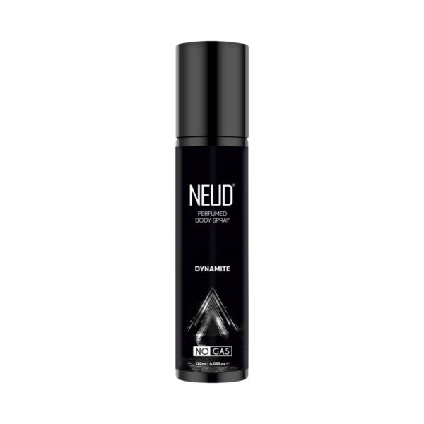 NEUD Dynamite Perfumed Body Spray for Men, No Gas Deodorant with Long-Lasting Fragrance (120 ml) - NEUD