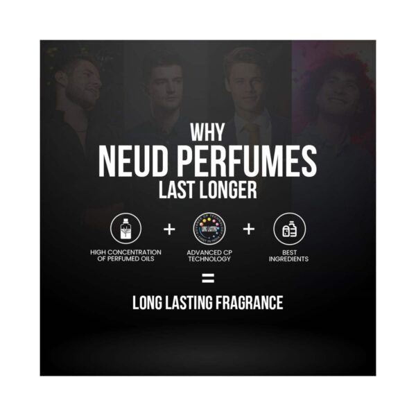 NEUD Luxury Perfume Long Lasting EDP (Citrus, Lavender, Cedarwood, Vanilla) Gift Set for Men (4 pcs) - NEUD