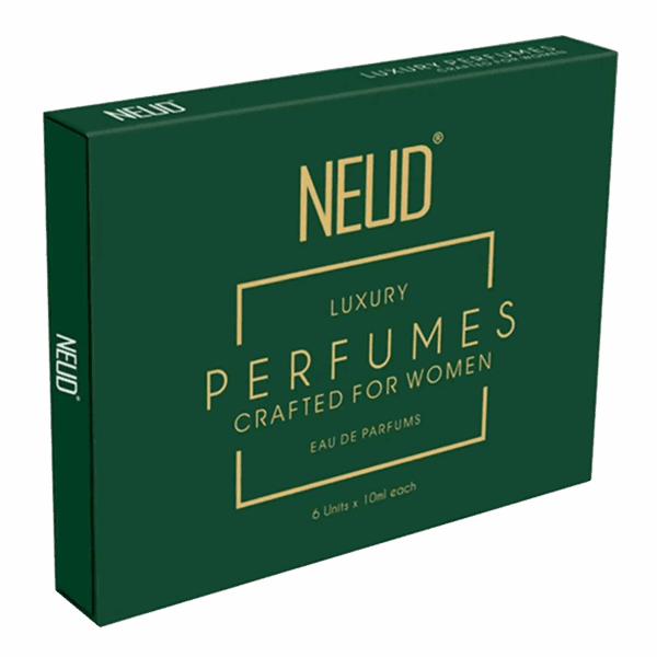 NEUD Luxury Perfumes for Women (6 Vials x 10ml) - NEUD