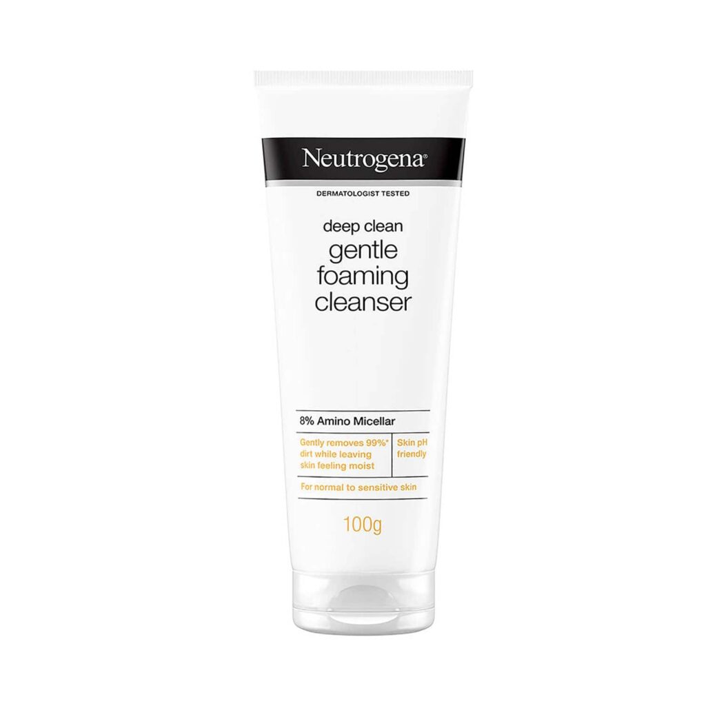 Neutrogena Deep Clean Brightening Foaming Cleanser (100g) - Neutrogena