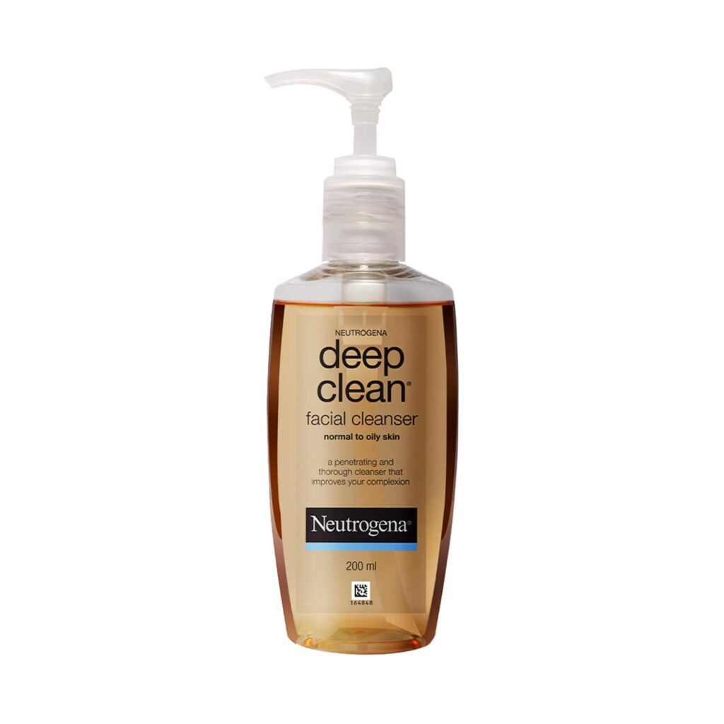 Neutrogena Deep Clean Facial Cleanser - (200ml) - Neutrogena