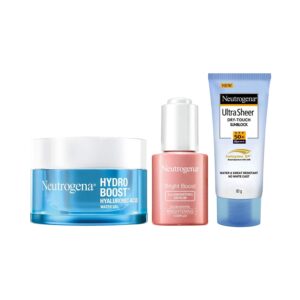 Neutrogena Face Moisturizer + Face Serum and Sunscreen Day Combo For brighter Skin - Neutrogena