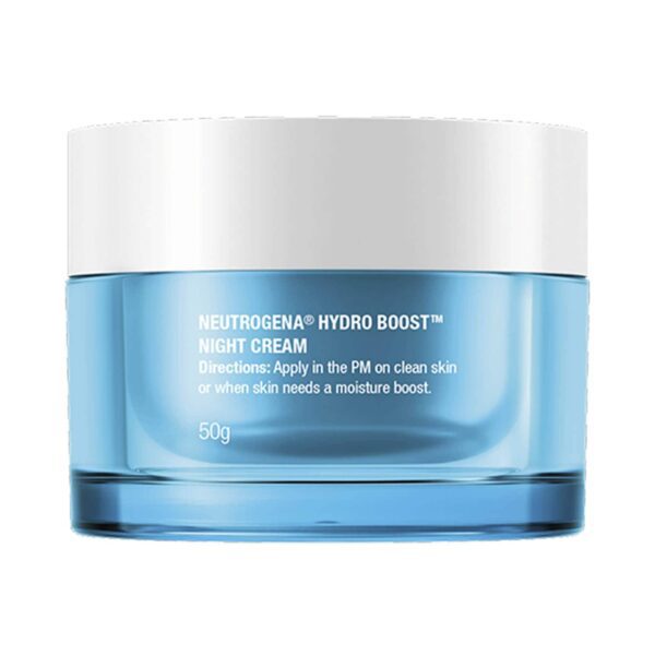 Neutrogena Hydro Boost Night Cream With Hyaluronic Acid For Overnight Hydrating Repair (50 g) - Neutrogena
