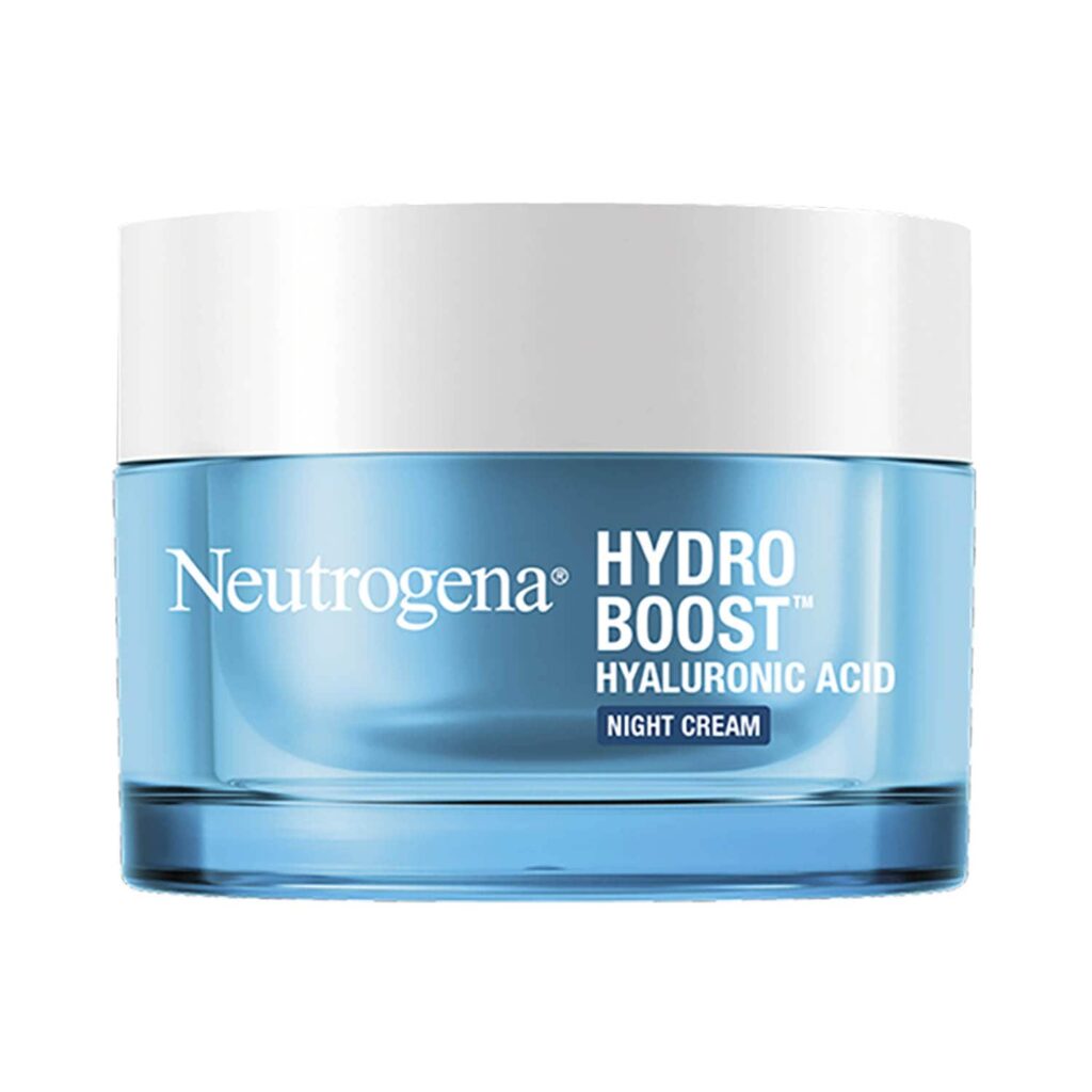 Neutrogena Hydro Boost Night Cream With Hyaluronic Acid For Overnight Hydrating Repair (50 g) - Neutrogena
