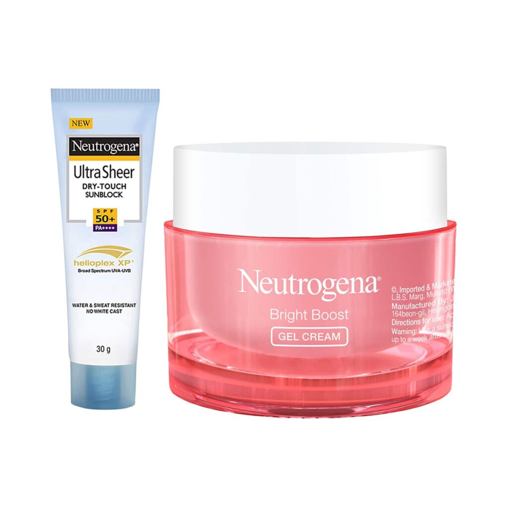 Neutrogena Mini Glow Duo Face Moisturizer + Sunscreen Combo - Neutrogena