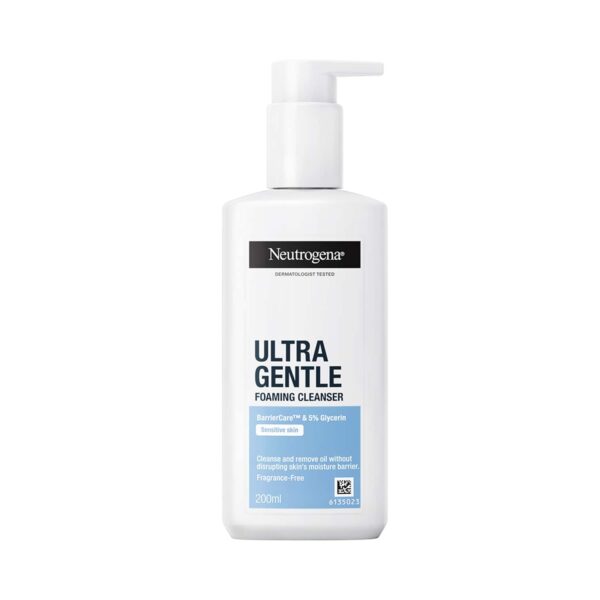 Neutrogena Ultra Gentle Foaming Cleanser (200 ml) - Neutrogena