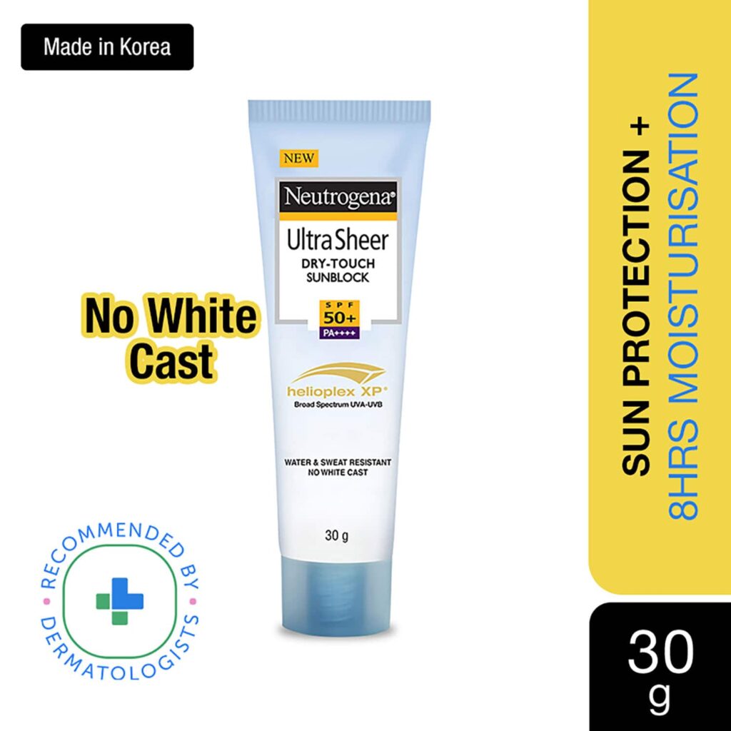 Neutrogena Ultra Sheer Dry Touch Sunscreen - SPF50 (30 g) - Neutrogena