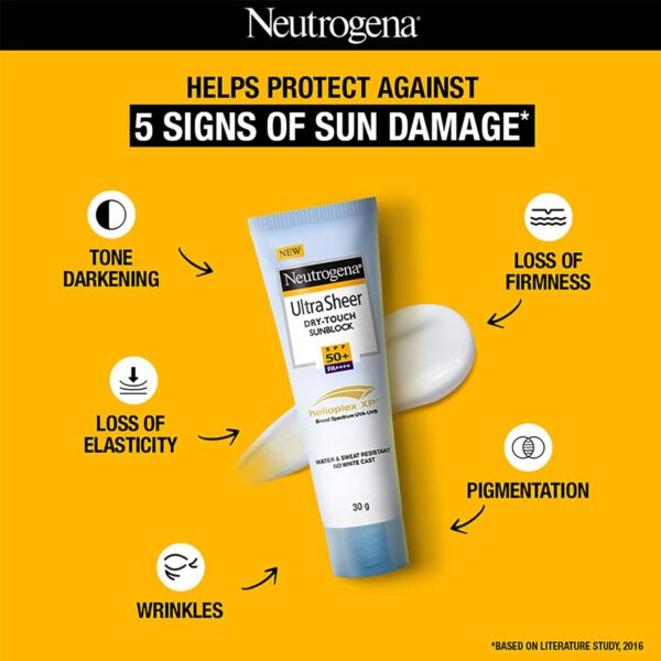 Neutrogena Ultra Sheer Dry Touch Sunscreen - SPF50 (30 g) - Neutrogena