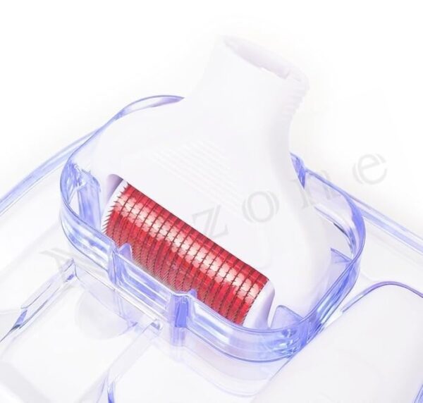 Nilzone Dermaroller 5 IN 1 Kit, Microneedle Roller for Face, Scalp Derma Roller Professional Microneedling Roller for Hair Beard Facial Care Home Use (5 in 1 Roller)