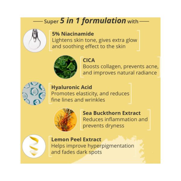 Nirvasa Sunscreen Gel SPF 50+ With 5% Niacinamide For 98% UVA/UVB Protection (50ml) - Nirvasa