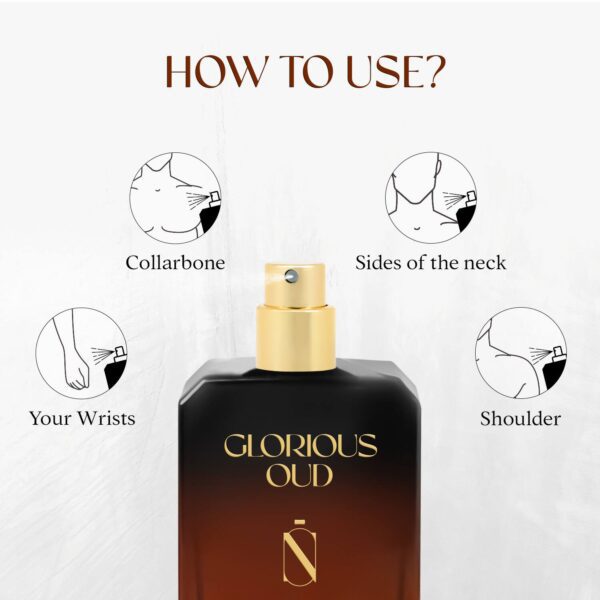 Nisara Glorious Oud Long Lasting Woody Amber Unisex EDP (50 ml) - Nisara