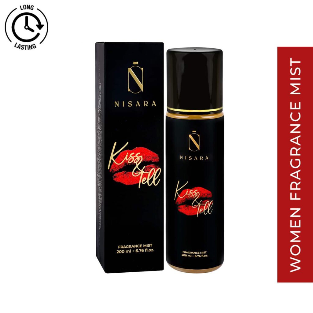 Nisara Kiss & Tell Fragrance Mist for Women (200 ml) - Nisara