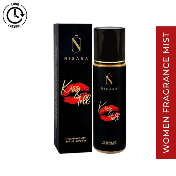 Nisara Kiss & Tell Fragrance Mist for Women (200 ml) - Nisara