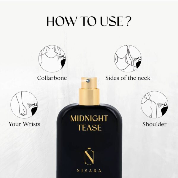 Nisara Midnight Tease Eau De Parfum for Women (50 ml) - Nisara