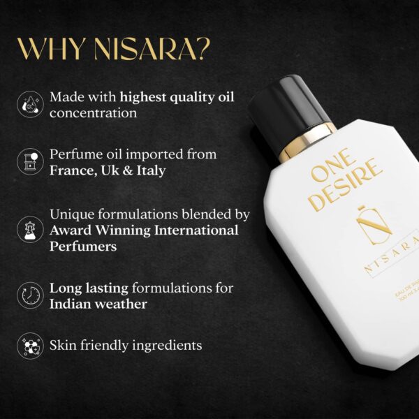 Nisara One Desire Eau de Parfum for Unisex (100 ml) - Nisara