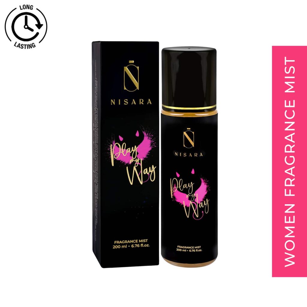 Nisara Play My Way Fragrance Mist for Women (200 ml) - Nisara