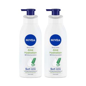 Nivea Aloe Hydration Body Lotion (400 ml + 400 ml) Pack of 2 Combo - Nivea