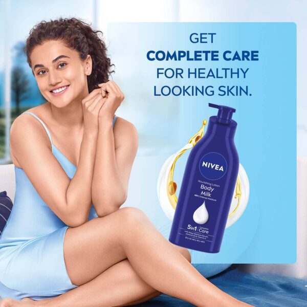 Nivea Body Milk Nourishing Body Lotion (600ml) - Nivea