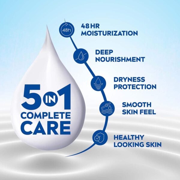 Nivea Body Milk Nourishing Body Lotion (600ml) - Nivea