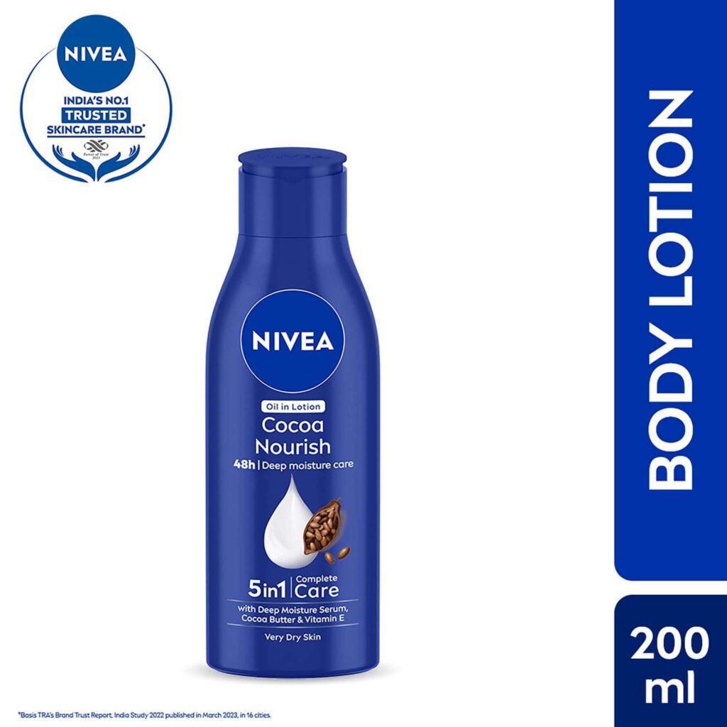 Nivea Cocoa Nourish Oil In Lotion (200ml) - Nivea