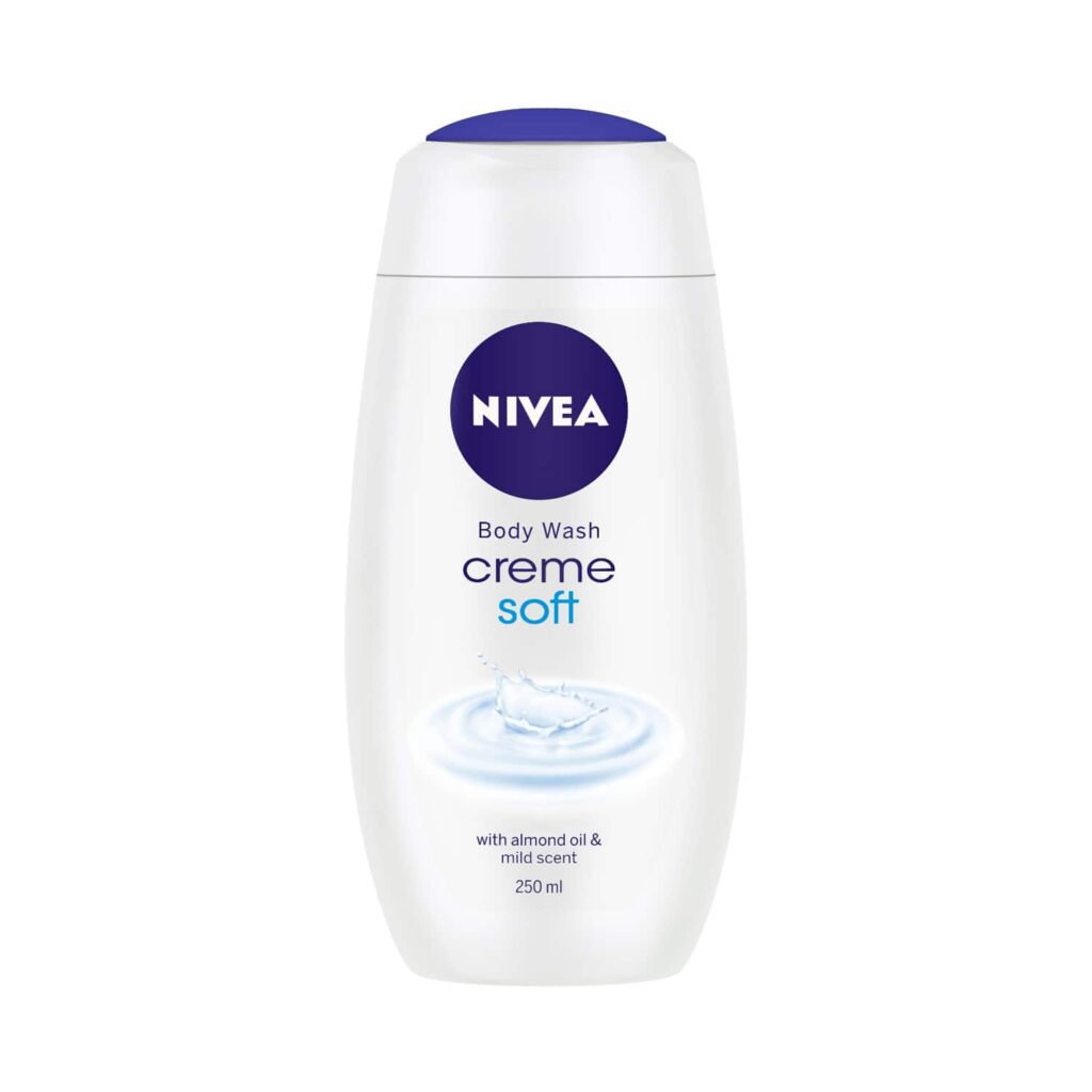 Nivea Creme Soft Shower Cream with Almond Oil & Mild Scent (250ml) - Nivea