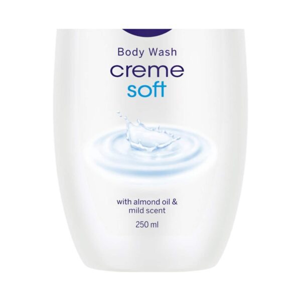 Nivea Creme Soft Shower Cream with Almond Oil & Mild Scent (250ml) - Nivea