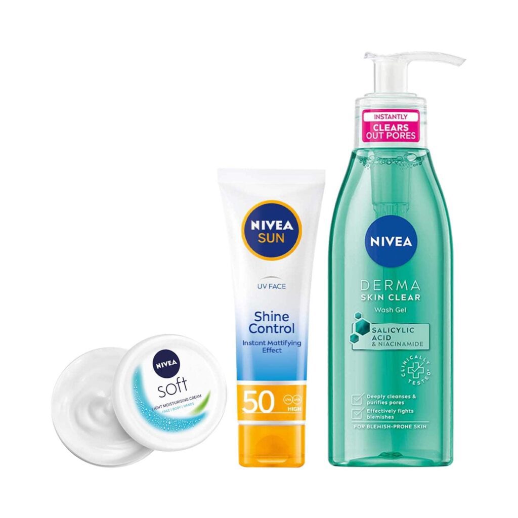 Nivea Daily Face Care Regime Combo - Nivea