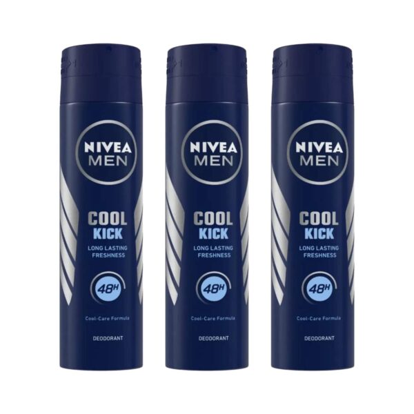 Nivea Deo Cool Kick (Pack Of 3) Combo - Nivea