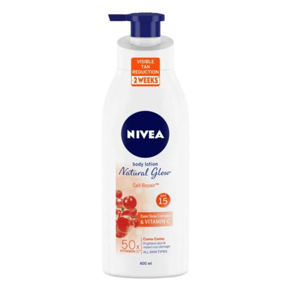 Nivea Extra Whitening Cell Repair Body Lotion SPF 15 (400ml) - Nivea