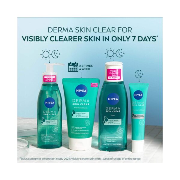Nivea Face Derma Skin Clear Toner (200 ml) - Nivea