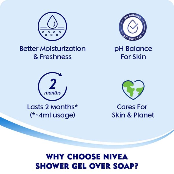 Nivea Lemon & Oil Shower Gel (500ml) - Nivea