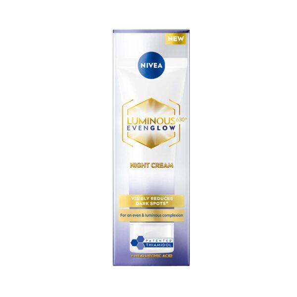 Nivea Luminous630 Even Glow Night Cream (40ml) - Nivea