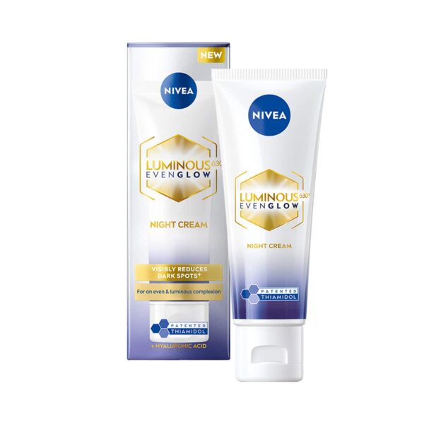 Nivea Luminous630 Even Glow Night Cream (40ml) - Nivea