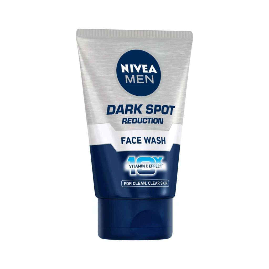 Nivea Men Dark Spot Reduction 10X Vitamin C Face Wash (100g) - Nivea