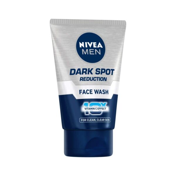 Nivea Men Dark Spot Reduction 10X Vitamin C Face Wash (100g) - Nivea