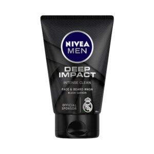 Nivea Men Deep Impact Intense Clean Face Wash (100g) - Nivea