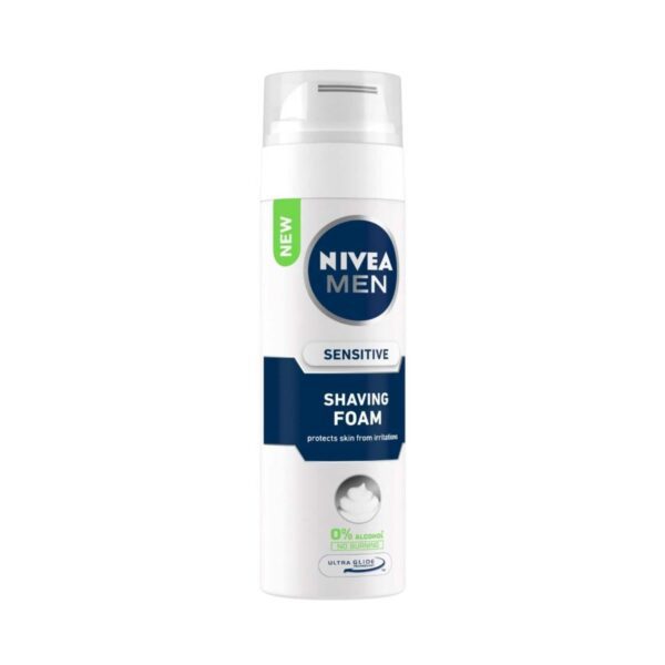 Nivea Men Sensitive Shaving Foam (250ml) - Nivea