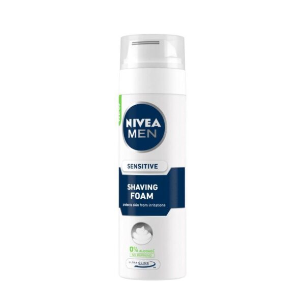 Nivea Men Sensitive Shaving Foam (250ml) - Nivea