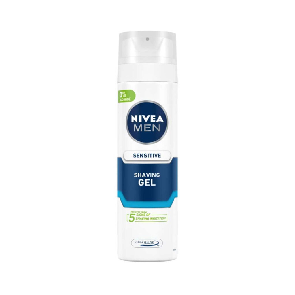 Nivea Men Sensitive Shaving Gel (200ml) - Nivea