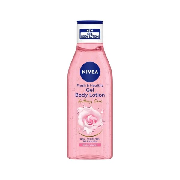 Nivea Rose Water Gel Body Lotion (200ml) - Nivea