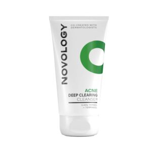 Novology Acne Clearing Face Wash Face Wash for Acne Whiteheads Blackheads Non-Drying (150 g) - Novology