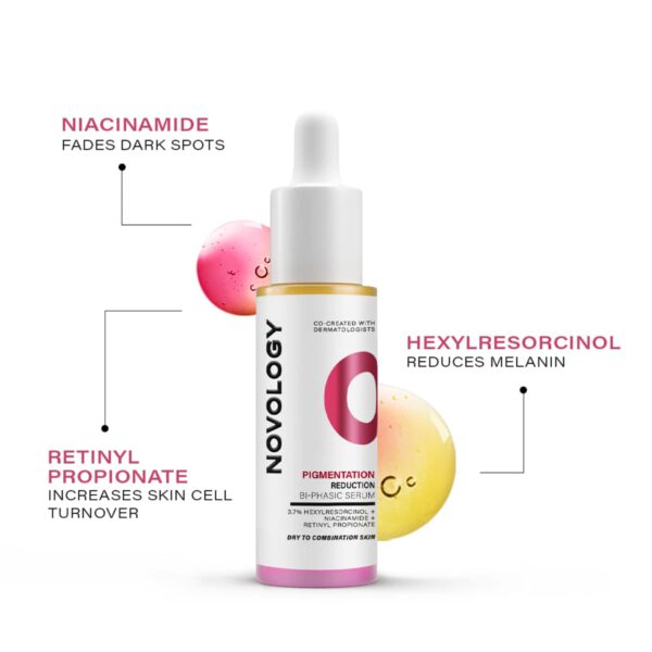 Novology Bi-Phasic Hyper Pigmentation Serum + Moisture Barrier Booster Cream Combo - Novology