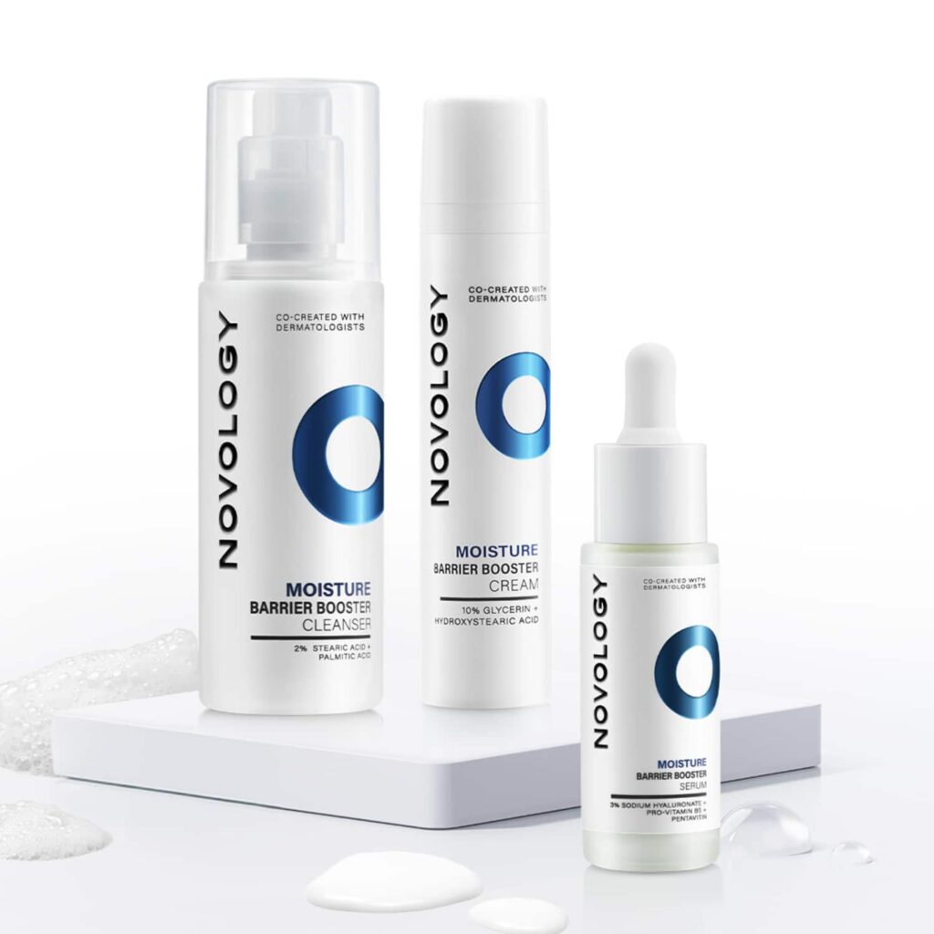 Novology Moisture Barrier Booster Cleanser + Moisture Barrier Booster Serum Combo - Novology